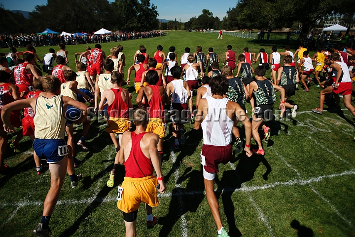 2013SIXCHS-127.JPG - 2013 Stanford Cross Country Invitational, September 28, Stanford Golf Course, Stanford, California.